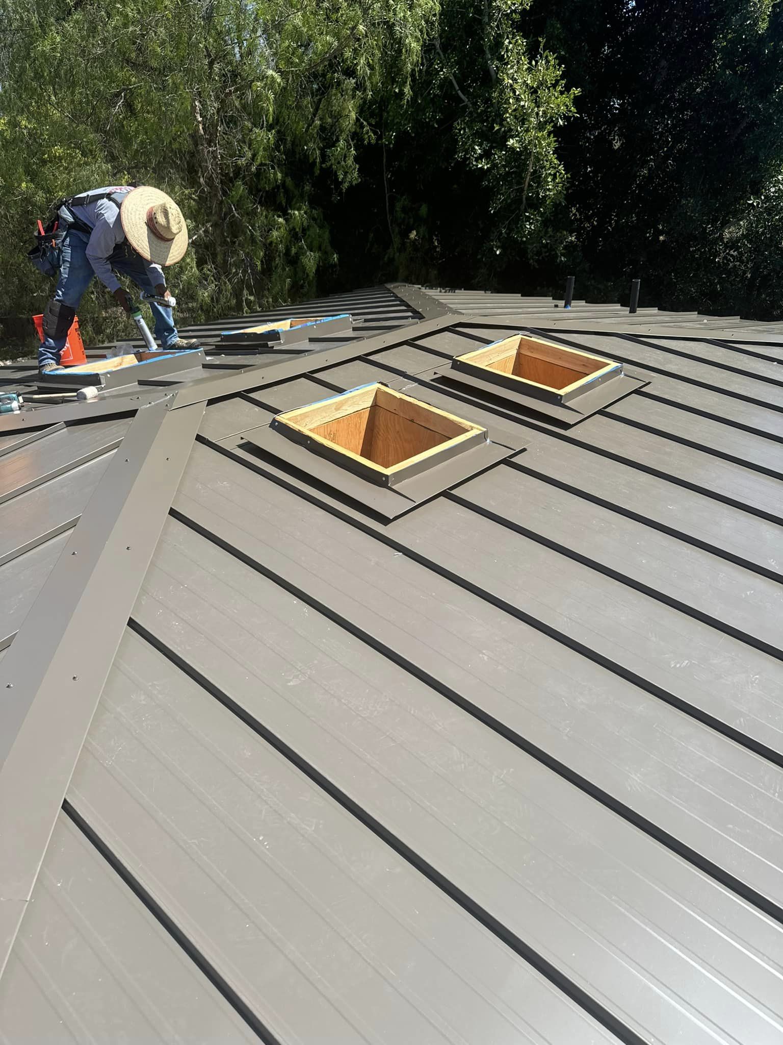 Metal Roof Construction