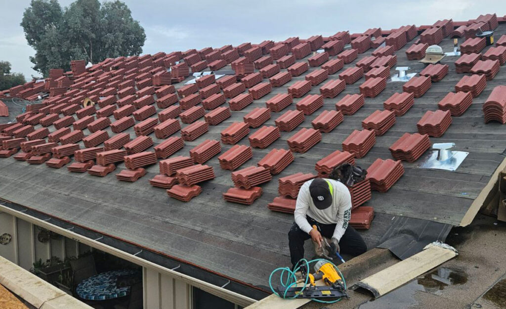 Residential Tile Roof Replacement and Installation