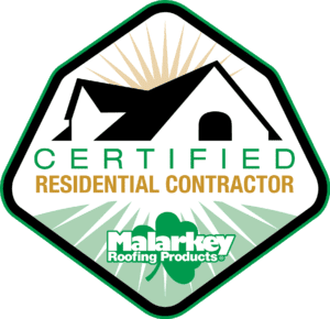 Certified Residential Contractor for Malarkey Roofing Products